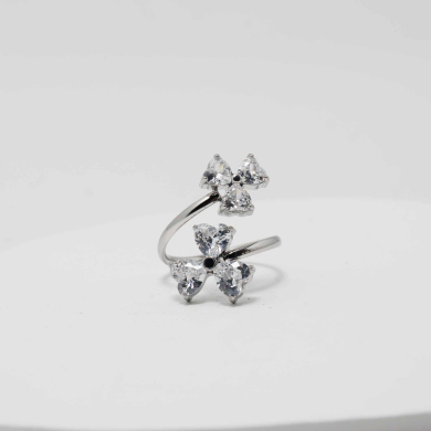 ANILLO ZO13670R Plateado Acero Inoxidable -A21