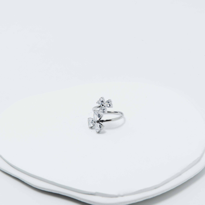 ANILLO ZO13670R Plateado Acero Inoxidable -A21