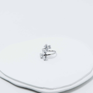 ANILLO ZO13670R Plateado Acero Inoxidable -A21