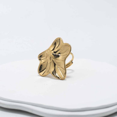 ANILLO ZO13064R Dorado Acero Inoxidable -A55