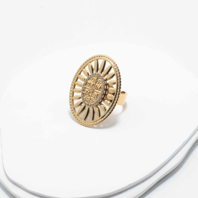 ARETES Y00218 Dorado Acero Inoxidable -2A38