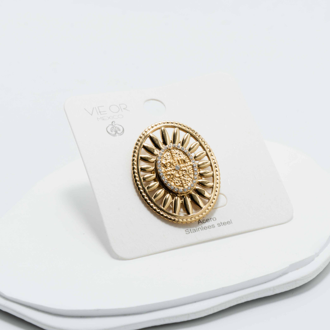 ARETES Y00218 Dorado Acero Inoxidable -2A38