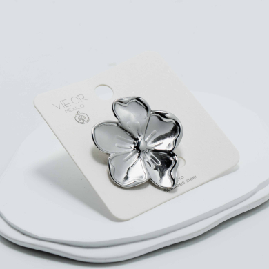 ANILLO Y00205 Plateado Acero Inoxidable -2A38