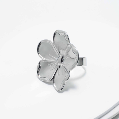 ANILLO Y00205 Plateado Acero Inoxidable -2A38