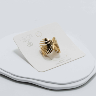 ANILLO ZO8056R Dorado Acero Inoxidable -A35