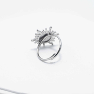 ANILLO Y00198 Plateado Acero Inoxidable -A42