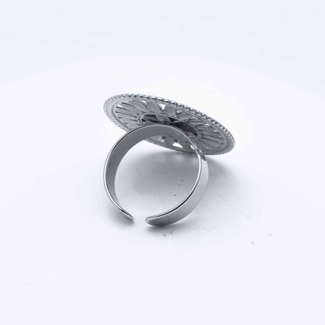 ARETES Y00218 Plateado Acero Inoxidable -2A38