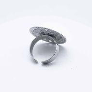 ARETES Y00218 Plateado Acero Inoxidable -2A38