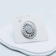 ARETES Y00218 Plateado Acero Inoxidable -2A38