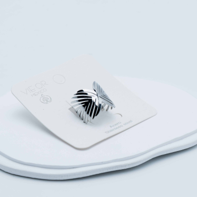 ANILLO ZO8056R Plateado Acero Inoxidable -A35