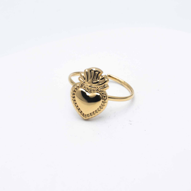 ANILLO ZO13236R Dorado Acero Inoxidable -2A14