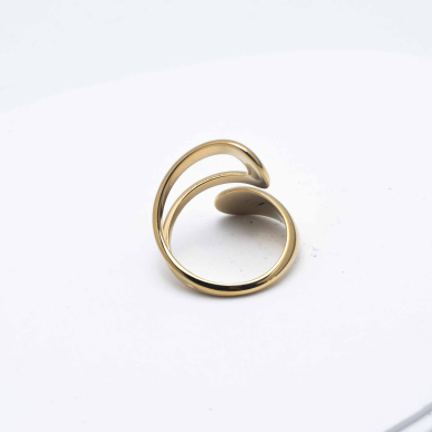 ANILLO ZO11202R150 Dorado Acero Inoxidable -A23