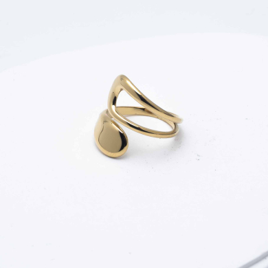 ANILLO ZO11202R150 Dorado Acero Inoxidable -A23