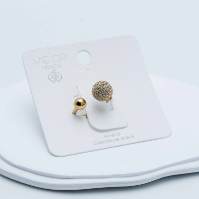 ANILLO ZO12899R Dorado Acero Inoxidable -A31