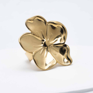 ANILLO Y00205 Dorado Acero Inoxidable -2A38