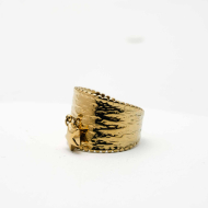 ANILLO ZO10292R Dorado Acero Inoxidable -A35