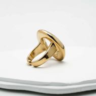 ANILLO Y00276 DORADO Acero Inoxidable -A51