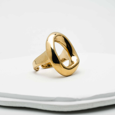 ANILLO Y00276 DORADO Acero Inoxidable -A51