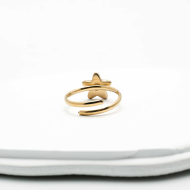 ANILLO ZO13304R Dorado Acero Inoxidable -A11