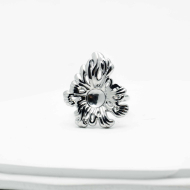 ANILLO ZO13062R Plateado Acero Inoxidable -2A42