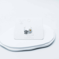 ANILLO ZO12765R Plateado Acero Inoxidable -A21