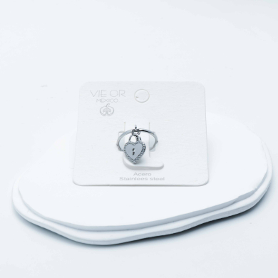 ANILLO ACERO Plateado ZO11903R -A31