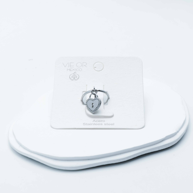 ANILLO ACERO Plateado ZO11903R -A31