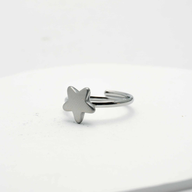 ANILLO ZO13304R Plateado Acero Inoxidable -A11