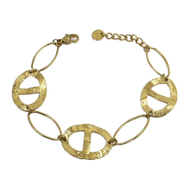 PULSERA ZO13563B Dorado Acero Inoxidable 2B26