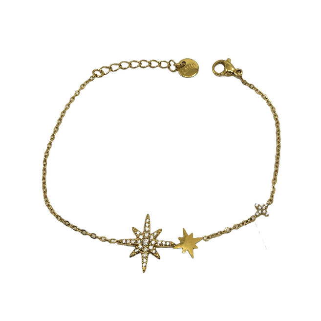 PULSERA ZO13616B Dorado Acero Inoxidable 2B13