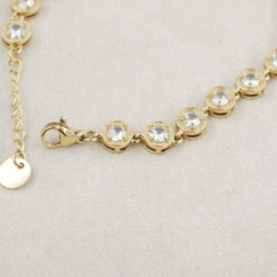 PULSERA ZO10588B Dorado Acero Inoxidable 2B21