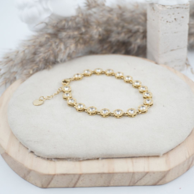 PULSERA ZO10588B Dorado Acero Inoxidable 2B21