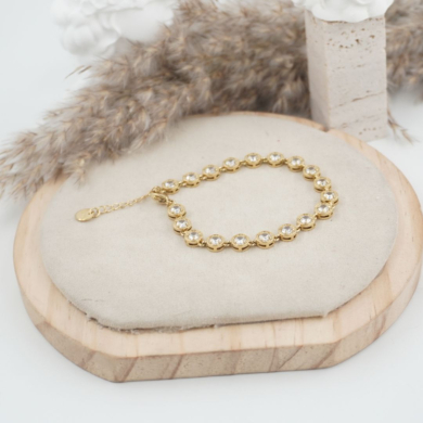 PULSERA ZO10588B Dorado Acero Inoxidable 2B21