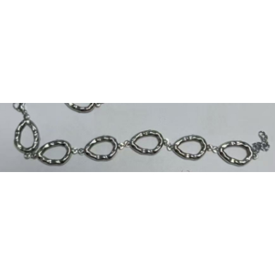 PULSERA ZO14073B Plateado Acero Inoxidable 2B25