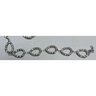 PULSERA ZO14073B Plateado Acero Inoxidable 2B25