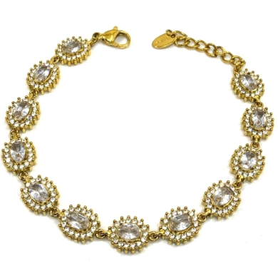 PULSERA ZO12855B Dorado Acero Inoxidable 2B21