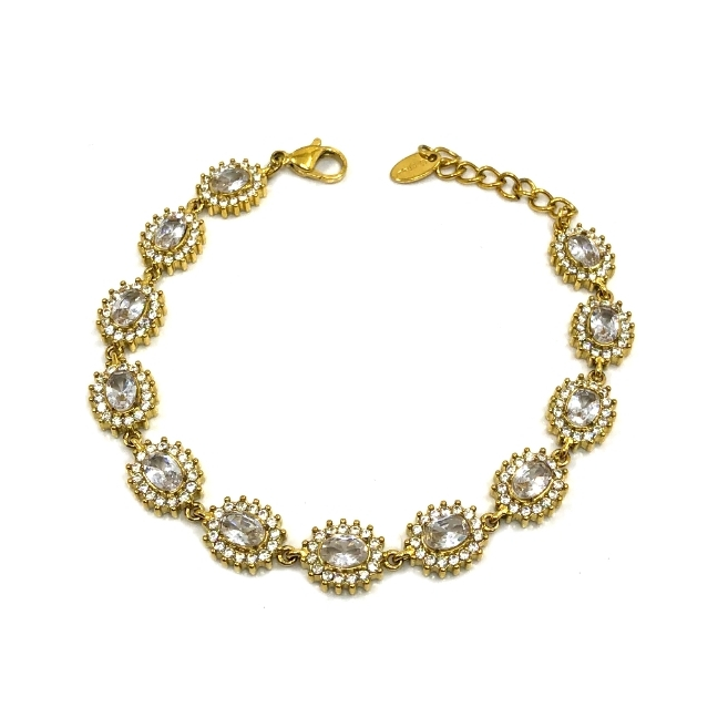 PULSERA ZO12855B Dorado Acero Inoxidable 2B21