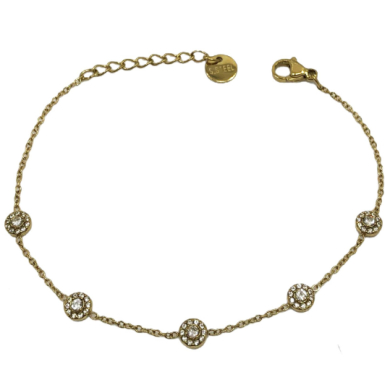 PULSERA ZO13691B Dorado Acero Inoxidable 2B13