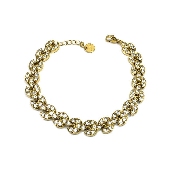 PULSERA ZO12857B Dorado Acero Inoxidable 2B21