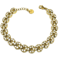 PULSERA ZO12857B Plateado Acero Inoxidable 2B21