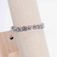 PULSERA ZO12857B Plateado Acero Inoxidable 2B21