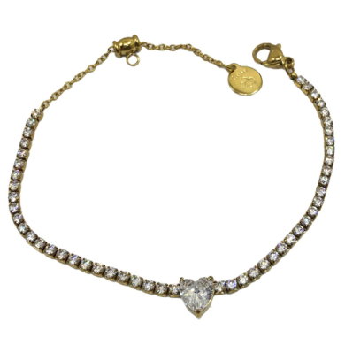 PULSERA ZO13133B Plateado Acero Inoxidable 2B32