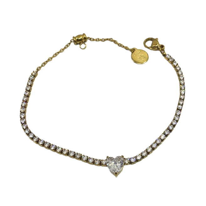 PULSERA ZO13133B Plateado Acero Inoxidable 2B32