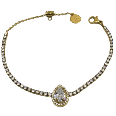 PULSERA ZO13141B Plateado Acero Inoxidable 2B32