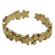 ANILLO ZO14276R Dorado Acero Inoxidable 2A21