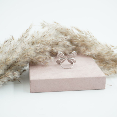 ANILLO ZO10386R200 Plateado Acero Inoxidable A45