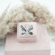 ANILLO ZO10386R200 Plateado Acero Inoxidable A45