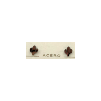 ARETES ZO4544E Plateado Acero Inoxidable G110