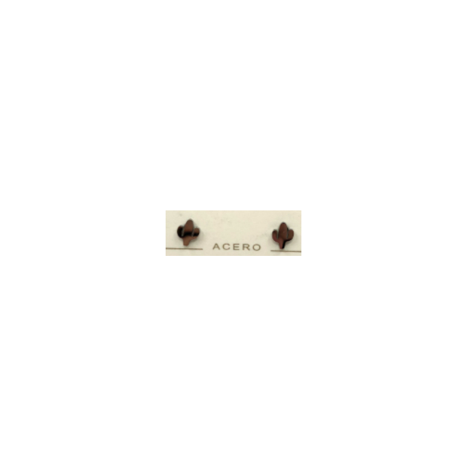 ARETES ZO4544E Plateado Acero Inoxidable G110