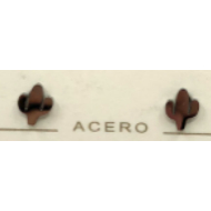 ARETES ZO4544E Plateado Acero Inoxidable G110